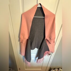 NWOT - Pink and Gray Women's Sweater